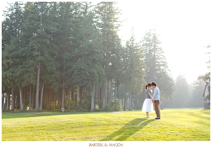 vancouver wedding engagement session