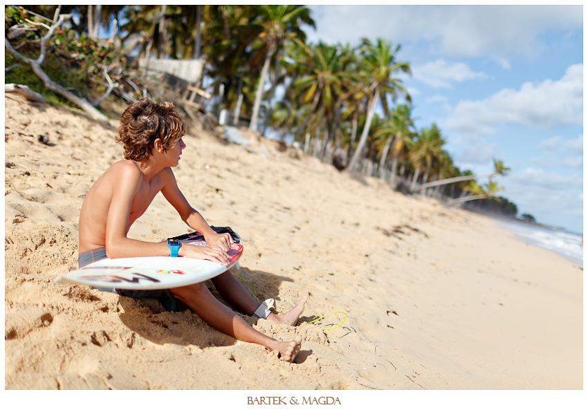 surfing wedding macao beach dominican republic