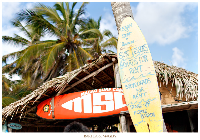 surfing wedding macao beach punta cana dominican republic