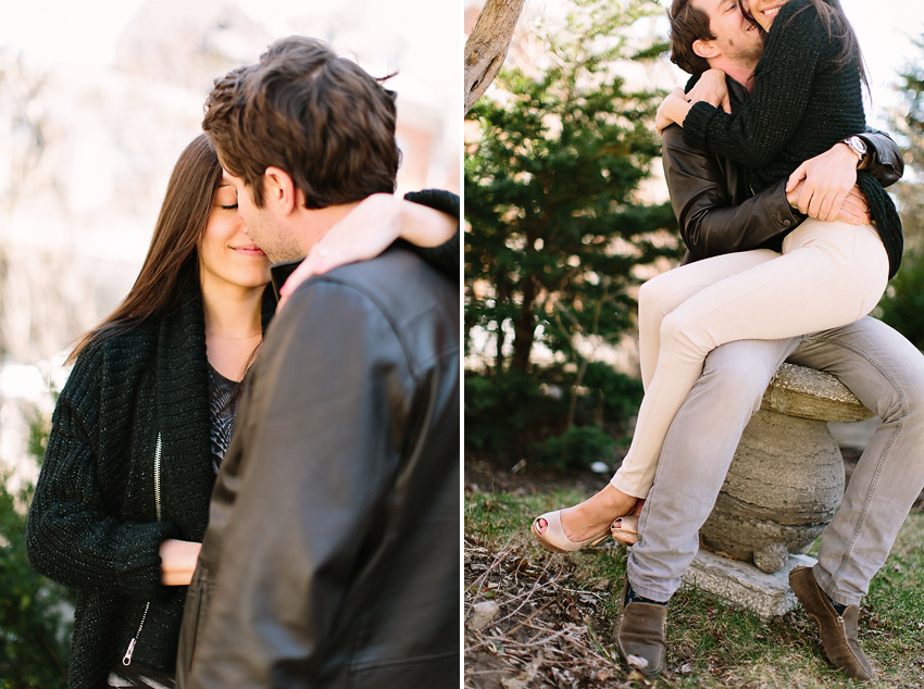 montreal old port engagement photos