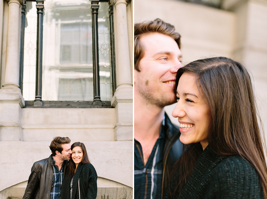 montreal old port engagement photos