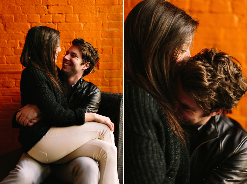 montreal old port engagement photos