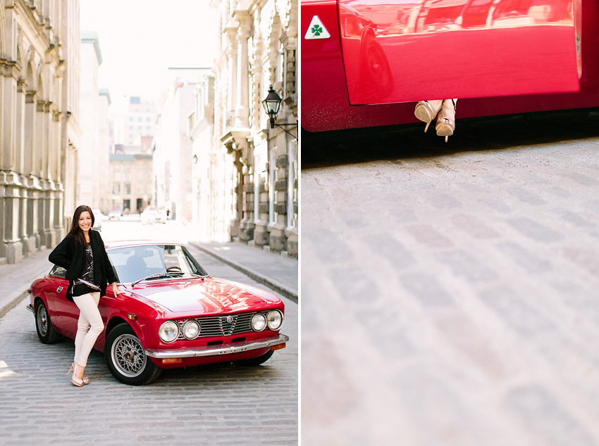 montreal old port engagement photos